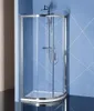 Polysan EASY Duschabtrennung Viertelkreis 900x800mm, L/R, Produktbild-Vorschau 10