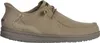 A side view of a single taupe Skechers Slip-ins Relaxed Fit shoe. Náhled obrázku produktu
