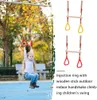 Trapezeschekel aus Holz, mit Gymnastikringen, verstellbar, Produktbild-Vorschau 4