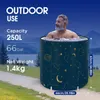 Tragbare Klappbadewanne für Erwachsene Ideal für Camping, Produktbild-Vorschau 2