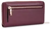 L.CREDI portafoglio Perla Zip Around Wallet Cherry Shade Anteprima dell’immagine prodotto 4