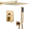 Duscharmatur Set mit 305mm Quadratischem Regenduschkopf - Produktbild-Vorschau 10