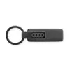 Original Audi Schlüsselanhänger Edelstahl schwarz Produktbild-Vorschau 1