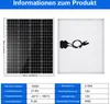400W Solarpanel PV Solarzelle Monokristallin Solarmodul Produktbild-Vorschau 3