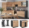 Küchenunterschrank Vicco Fame-Line Goldkraft Eiche 80 cm Produktbild-Vorschau 4