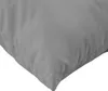 A close-up view of a gray pillow. Produktbild-Vorschau