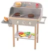 roba BBQ Grill aus Holz, mit 14-teiligem Stoffzubehör, Produktbild-Vorschau 1