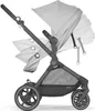 Cybex Kinderwagen 3 in 1 Cybex EOS Schwarz Lava Grau Produktbild-Vorschau 6