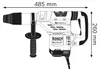 Bohrhammer mit SDS max GBH 5-40 DCE Produktbild-Vorschau 3