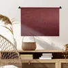 MuchoWow® Wandteppich Wandbehang Leder - Lederoptik - Rot - Produktbild-Vorschau 6