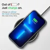 A phone case is shown on a wireless charger. Produktbild-Vorschau