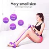 Elastický pás na cvičenie Netscroll PullStar, fialový, 24cm Náhľad obrázku produktu 10