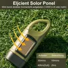 LED Taschenlampe mit Kurbel und Solarpanel, USB Produktbild-Vorschau 7