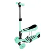2-in-1 Kinder Roller Scooter mit Abnehmbarem Sitz Produktbild-Vorschau 1