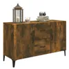 vidaXL Sideboard Räuchereiche 100x36x60 cm Holzwerkstoff Produktbild-Vorschau 4