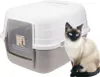 Katzenklo mit Deckel Aktivkohlefilter Katzentoilette Katzen Produktbild-Vorschau 1