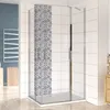 120(Drehtür+feste Scheibe)x70(Falttür)x195cm Nano ESG Produktbild-Vorschau 1