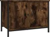 vidaXL TV skříňka s dvířky Kouřový dub 60x35x45 cm Dřevěná Náhled obrázku produktu 1