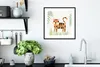 MuchoWow® Gerahmtes Poster Illustration eines Tigers im Produktbild-Vorschau 4