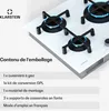 Klarstein Illuminosa 5 Plaque De Cuisson Gaz - 5 Brûleurs Voir les images du produit 6