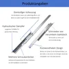 4 Paar Unterflurführungen 350mm mit Soft Close, Vollauszug Produktbild-Vorschau 2