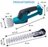 Akku Heckenschere, Grasschere, Akku Rasenschere, Kabellose Produktbild-Vorschau 7