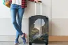 MuchoWow® Koffer Handgepäck Trolley Rollkoffer Kleine Produktbild-Vorschau 5