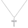 Stylish steel necklace with a cross Backliner BBC04 Produktbild-Vorschau 1