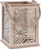 Dekorativní lucerna MDF 18 x 25 cm se stínidlem Náhled obrázku produktu 2
