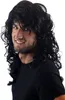 WIG ME UP Rocker Perücke lockig schwarz 1B Produktbild-Vorschau 2