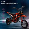HOMCOM Detský elektrický motocykel s motorom 24 V, 350 W, Náhľad obrázku produktu 6