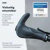 AARON Horn Ergonomische Fahrradgriffe mit Hörnern Schwarz Produktbild-Vorschau 4