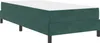 vidaXL Boxspringbett mit Matratze Dunkelgrün 90 x 200 cm Produktbild-Vorschau 4