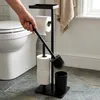 Vilde | WC stojan 65 cm - čierny - držiak toaletného Náhľad obrázku produktu 5