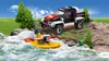 A LEGO City scene with a kayak in a river and a truck on the bank. Produktbild-Vorschau