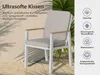 MEXO Gartenlounge-Set Aluminium Garten Essgruppe für 4 Produktbild-Vorschau 4