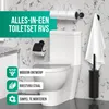 Avalo Toiletaccessoireset Zwart 4-delig - Luxe Toilet Set - Productafbeelding-voorbeeld 2