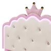 Lit plateforme pour enfant, design princesse avec couronne, Voir les images du produit 9