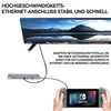 Hubs, 11 in 1 Docking Station USB C Hub, Hub Adapter  für 3 Produktbild-Vorschau 2