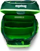 An open school backpack with multiple compartments. Produktbild-Vorschau