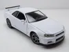 Welly 24108W Nissan Skyline GT-R R34 weiß 1:24 Produktbild-Vorschau 8