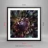 Gerahmtes Poster - Schwarzer Rahmen - Blätter Agave Blume - Produktbild-Vorschau 5