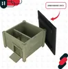 KOTARBAU® Drevený domček pre ježka na záhradu 38 x 38 cm Náhľad obrázku produktu 6