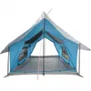 Möbel Campingzelt 5 Personen Blau Wasserdicht - Produktbild-Vorschau 5