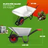 GARDEBRUK® Schubkarre 100 Liter bis 250kg Luftreifen mit Produktbild-Vorschau 7