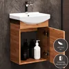 Planetmöbel Badmöbel-Set Waschtisch mit Unterschrank 45 cm Produktbild-Vorschau 3