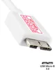 Weiß - USB 3.0 Micro B Kabel 1m Festplattenkabel Ladekabel Produktbild-Vorschau 3
