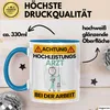 Arzt Tasse Geschenk Lustiger Spruch Geschenkidee für Arzt Produktbild-Vorschau 3