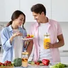 2er 24OZ Bubble Tea Becher Trinkgläser Masongläser mit Produktbild-Vorschau 5