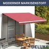 DELUKE® Markisenbespannung Markisenstoff Wasserabweisend Produktbild-Vorschau 6